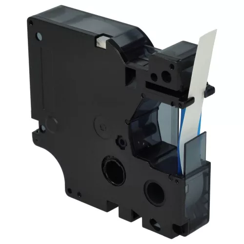 Dymo 40914, D1 helyettesítő címkeszalag (Fehér alapon Kék) - Utángyártott