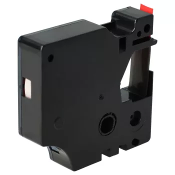   Dymo 40917, D1 helyettesítő címkeszalag (Piros alapon Fekete) - Utángyártott