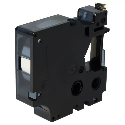 Dymo 40923, D1 helyettesítő címkeszalag (Arany alapon Fekete) - Utángyártott