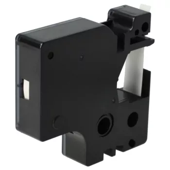   Dymo 43620, D1 helyettesítő címkeszalag (Átlátszó alapon Fehér) - Utángyártott