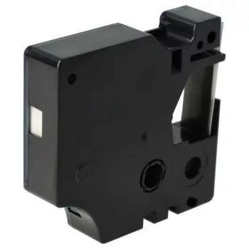   Dymo 45010, D1 helyettesítő címkeszalag (Átlátszó alapon Fekete) - Utángyártott