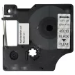 Dymo 45010, D1 helyettesítő címkeszalag (Átlátszó alapon Fekete) - Utángyártott