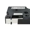 Dymo 45010, D1 helyettesítő címkeszalag (Átlátszó alapon Fekete) - Utángyártott