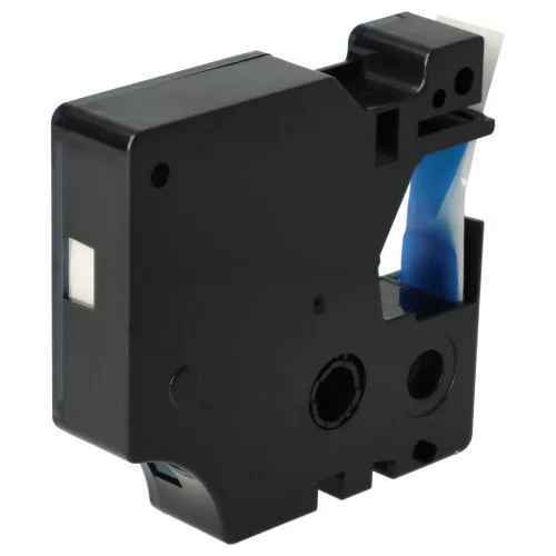 Dymo 45011, D1 helyettesítő címkeszalag (Átlátszó alapon Kék) - Utángyártott