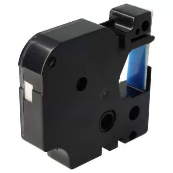   Dymo 45014, D1 helyettesítő címkeszalag (Fehér alapon Kék) - Utángyártott