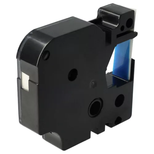 Dymo 45014, D1 helyettesítő címkeszalag (Fehér alapon Kék) - Utángyártott