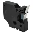 Dymo 45023, D1 helyettesítő címkeszalag (Arany alapon Fekete) - Utángyártott