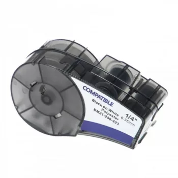   Brady M21-250-423 helyettesítő címkeszalag (Fehér alapon Fekete) - Utángyártott