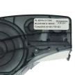 Brady M21-750-423 helyettesítő címkeszalag (Fehér alapon Fekete) - Utángyártott