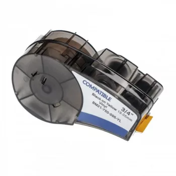   Brady M21-750-595-YL helyettesítő címkeszalag (Sárga alapon Fekete) - Utángyártott