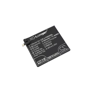   LeTV LTH21A helyettesítő mobiltelefon akkumulátor (Li-Polymer, 3.85V, 3100mAh / 11.94Wh) - Utángyártott