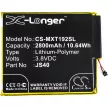 Motorola JS40 helyettesítő mobiltelefon akkumulátor (Li-Polymer, 3.8V, 2800mAh / 10.64Wh) - Utángyártott