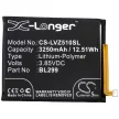 Lenovo BL299 helyettesítő mobiltelefon akkumulátor (Li-Polymer, 3.85V, 3250mAh / 12.51Wh) - Utángyártott
