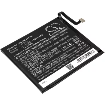   Nokia WT330 helyettesítő mobiltelefon akkumulátor (Li-Polymer, 3.85V, 3000mAh / 11.55Wh) - Utángyártott