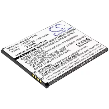   Nokia HE365 helyettesítő mobiltelefon akkumulátor (Li-Ion, 3.85V, 2400mAh / 9.24Wh) - Utángyártott