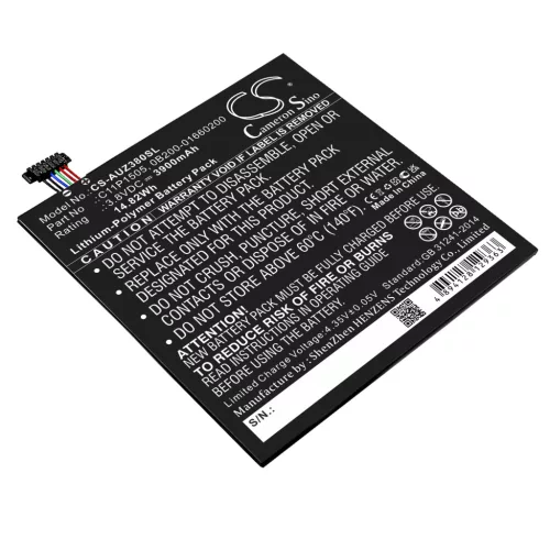 Asus C11P1505 helyettesítő tablet akkumulátor (Li-Polymer, 3.8V, 3900mAh / 14.82Wh) - Utángyártott