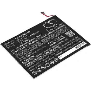  Acer SQU-1706 helyettesítő tablet akkumulátor (Li-Polymer, 3.84V, 8750mAh / 33.6Wh) - Utángyártott