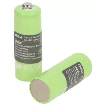   Hagenuk Classico készülékhez 2 db vezeték nélküli telefon akkumulátor (NiMh, 1.2V, 400mAh / 0.48Wh) - Utángyártott