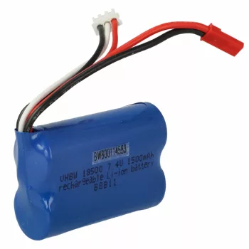   Double Horse 9097, 9097-25 készülékekhez drón akkumulátor (Li-Ion, 7.4V, 1500mAh / 11.1Wh) - Utángyártott