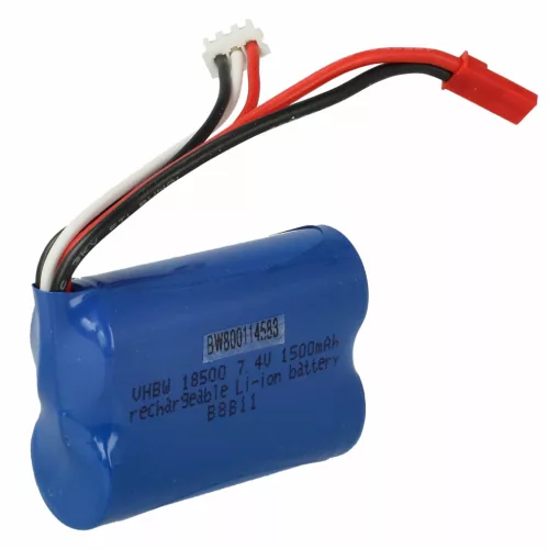 Double Horse 9097, 9097-25 készülékekhez drón akkumulátor (Li-Ion, 7.4V, 1500mAh / 11.1Wh) - Utángyártott