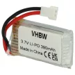 Walkera Mini Pet készülékhez drón akkumulátor (Li-Polymer, 3.7V, 390mAh / 1.44Wh) - Utángyártott