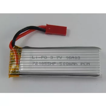   UDI U818, U818A készülékekhez drón akkumulátor (Li-Polymer, 3.7V, 500mAh / 1.85Wh) - Utángyártott