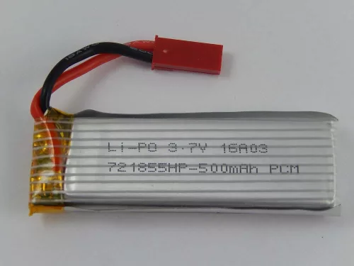UDI U818, U818A készülékekhez drón akkumulátor (Li-Polymer, 3.7V, 500mAh / 1.85Wh) - Utángyártott