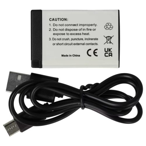 Canon LP-E17 helyettesítő fényképezőgép akkumulátor (Li-Ion, 7.4V, 1000mAh / 7.4Wh) - Utángyártott