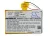 Sony LIS1476MHPPC(SY6) helyettesítő E-Book olvasó akkumulátor (Li-Polymer, 3.7V, 700mAh / 2.59Wh) - Utángyártott