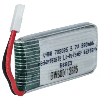   Mould King 33041C Quadrocopter készülékhez drón akkumulátor (Li-Ion, 3.7V, 380mAh / 1.41Wh) - Utángyártott