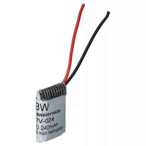 Syma S107G, S108G készülékekhez drón akkumulátor (Li-Ion, 3.7V, 240mAh / 0.89Wh) - Utángyártott