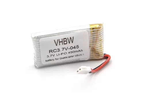 UDI U841-1, U841-16, U843 készülékekhez drón akkumulátor (Li-Ion, 3.7V, 450mAh / 1.67Wh) - Utángyártott