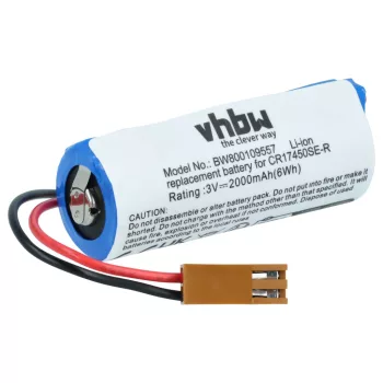   Fanuc CNC-Steuerung 21i készülékhez ipari távirányító akkumulátor (Li-Ion, 3V, 2000mAh / 6Wh) - Utángyártott