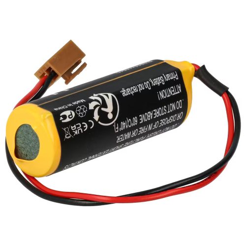 GE Fanuc LX98L-0031-0012 helyettesítő ipari távirányító akkumulátor (Li-Ion, 3V, 2000mAh / 6Wh) - Utángyártott