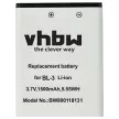 Baofeng BL-3 helyettesítő adóvevő akkumulátor (Li-Ion, 3.7V, 1500mAh / 5.55Wh) - Utángyártott