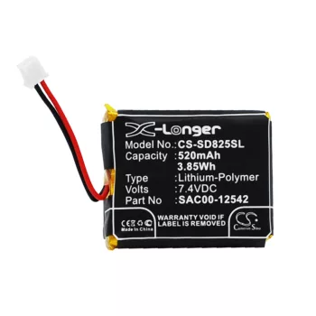   SportDog ST-101SH készülékhez kutyakiképző nyakörv akkumulátor (Li-Polymer, 7.4V, 520mAh / 3.85Wh) - Utángyártott