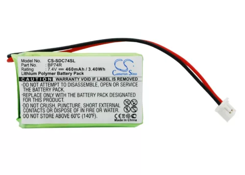 Dogtra BP74R helyettesítő kutyakiképző nyakörv akkumulátor (Li-Polymer, 7.4V, 460mAh / 3.4Wh) - Utángyártott