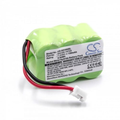 SportDog SD-400S FieldTrainer készülékhez kutyakiképző nyakörv akkumulátor (NiMh, 7.2V, 130mAh / 0.94Wh) - Utángyártott