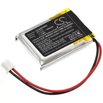   Dogtra BP37W helyettesítő kutyakiképző nyakörv akkumulátor (Li-Polymer, 3.7V, 300mAh / 1.11Wh) - Utángyártott