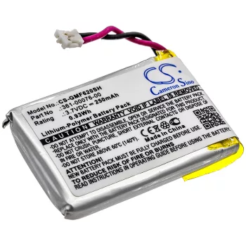   Garmin 361-00076-00 helyettesítő okosóra akkumulátor (Li-Polymer, 3.7V, 250mAh / 0.93Wh) - Utángyártott
