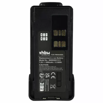   Motorola PMNN4491AR helyettesítő adóvevő akkumulátor (Li-Ion, 7.4V, 1800mAh / 13.32Wh) - Utángyártott