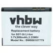 Sony-Ericsson BST-39 helyettesítő mobiltelefon akkumulátor (Li-Ion, 3.7V, 900mAh / 3.33Wh) - Utángyártott