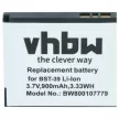 Sony-Ericsson BST-39 helyettesítő mobiltelefon akkumulátor (Li-Ion, 3.7V, 900mAh / 3.33Wh) - Utángyártott