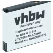 Sony-Ericsson BST-39 helyettesítő mobiltelefon akkumulátor (Li-Ion, 3.7V, 900mAh / 3.33Wh) - Utángyártott