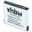Sony-Ericsson BST-39 helyettesítő mobiltelefon akkumulátor (Li-Ion, 3.7V, 900mAh / 3.33Wh) - Utángyártott