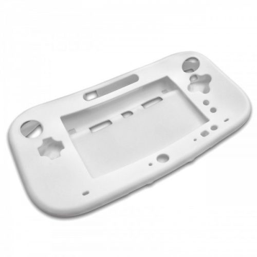 Nintendo Wii U Gamepad készülékhez Fehér szilikon tok - Utángyártott