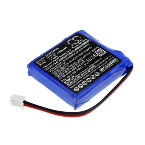 Senter ST805C készülékhez akkumulátor (Li-Polymer, 7.4V, 1000mAh / 7.4Wh) - Utángyártott