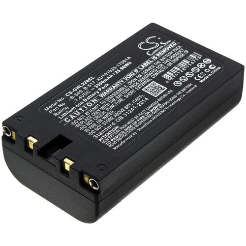 Graphtec XU101035-17001A helyettesítő akkumulátor (Li-Ion, 7.4V, 3500mAh / 25.9Wh) - Utángyártott