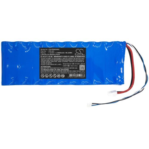 Promax CB-083 helyettesítő akkumulátor (Li-Ion, 7.4V, 13000mAh / 96.2Wh) - Utángyártott