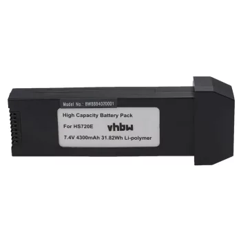   Holy Stone HS720E készülékhez drón akkumulátor (Li-Polymer, 7.4V, 4300mAh / 31.82Wh) - Utángyártott